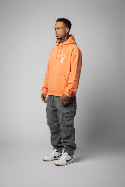 Desert Heavy Oversize Hoodie used orange