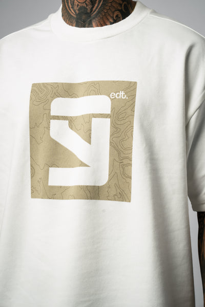 Desert Heavy Oversize T-Shirt white