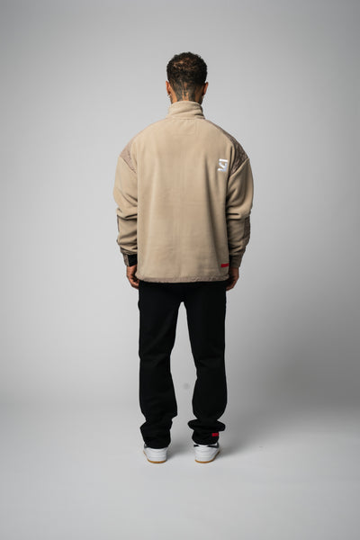 Desert Polar Fleece Jacket dark sand