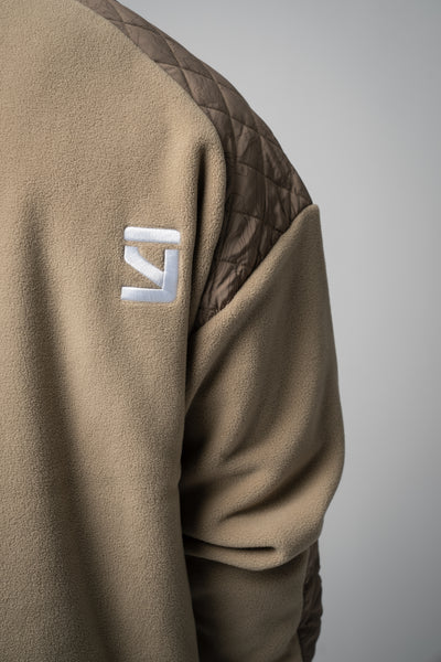 Desert Polar Fleece Jacket dark sand