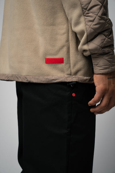 Desert Polar Fleece Jacket dark sand
