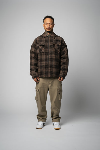 Flannel Full Zip Jacket