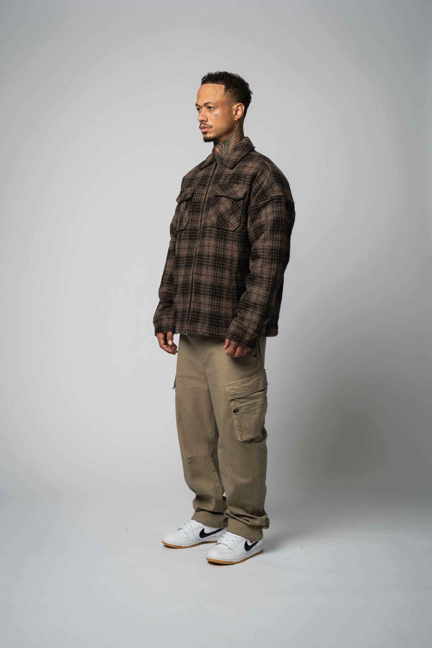 Flannel Full Zip Jacket