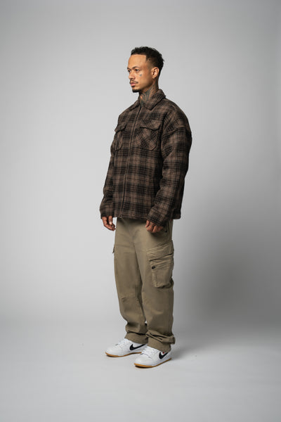 Flannel Full Zip Jacket