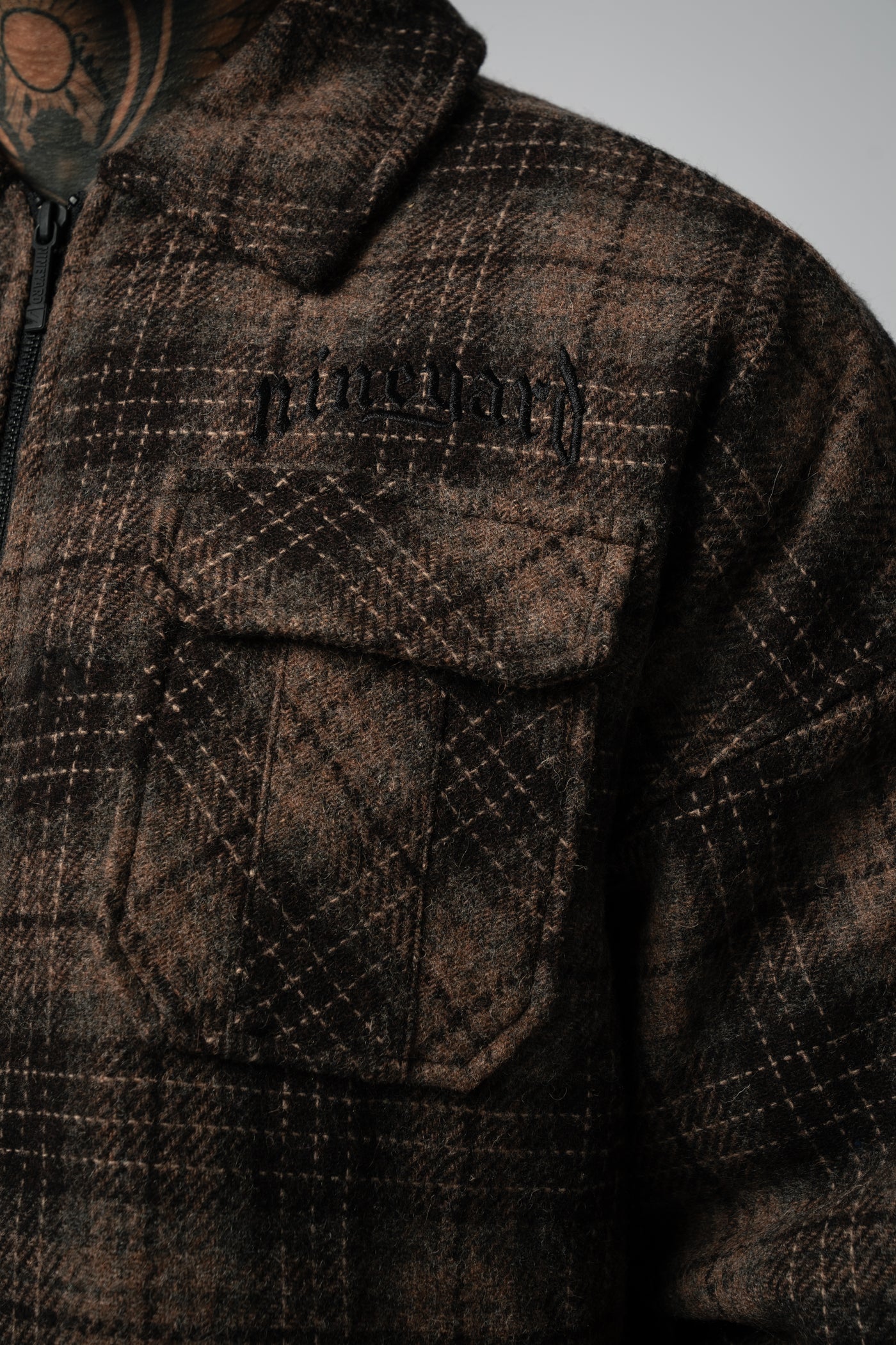 Flannel Full Zip Jacket
