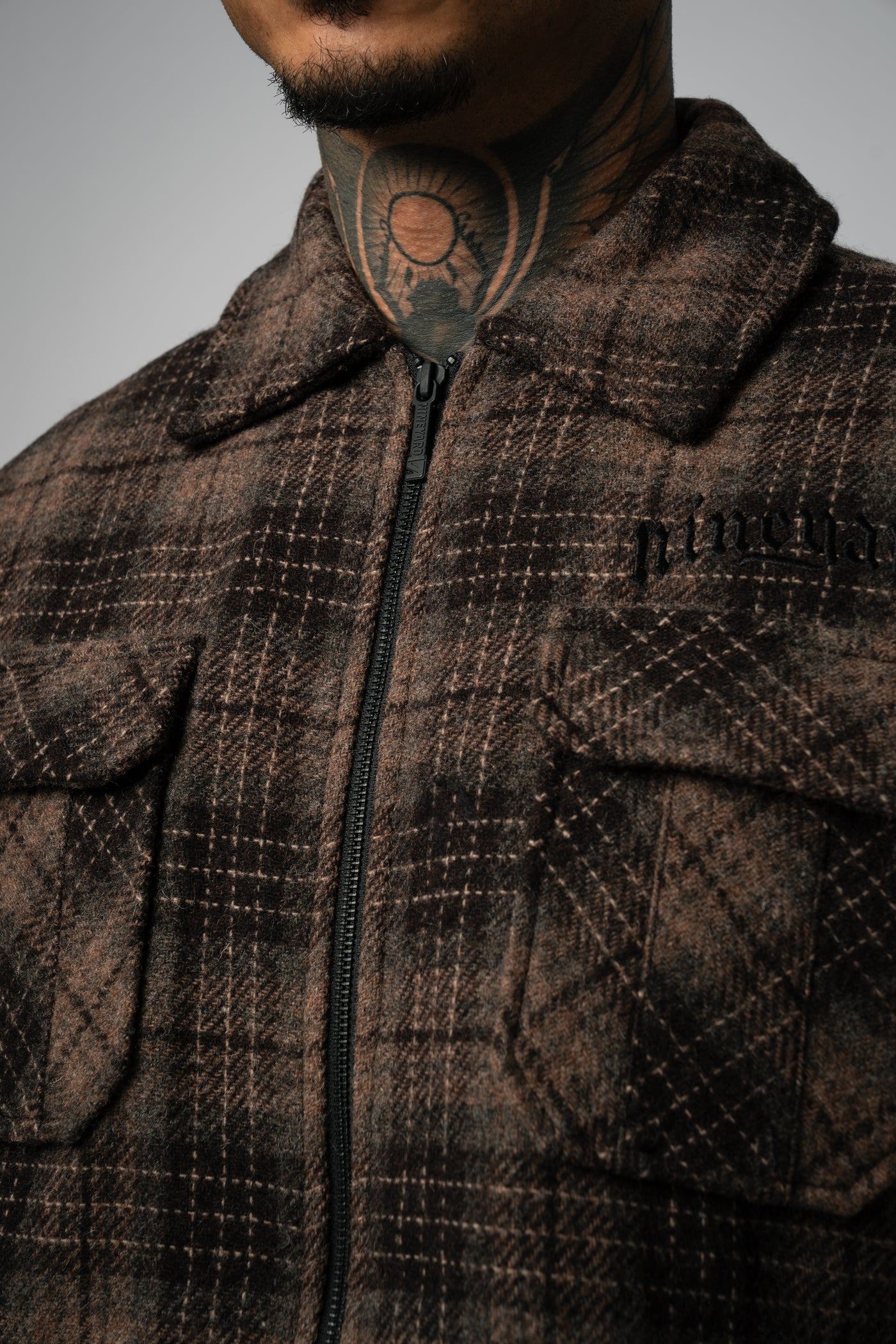 Flannel Full Zip Jacket