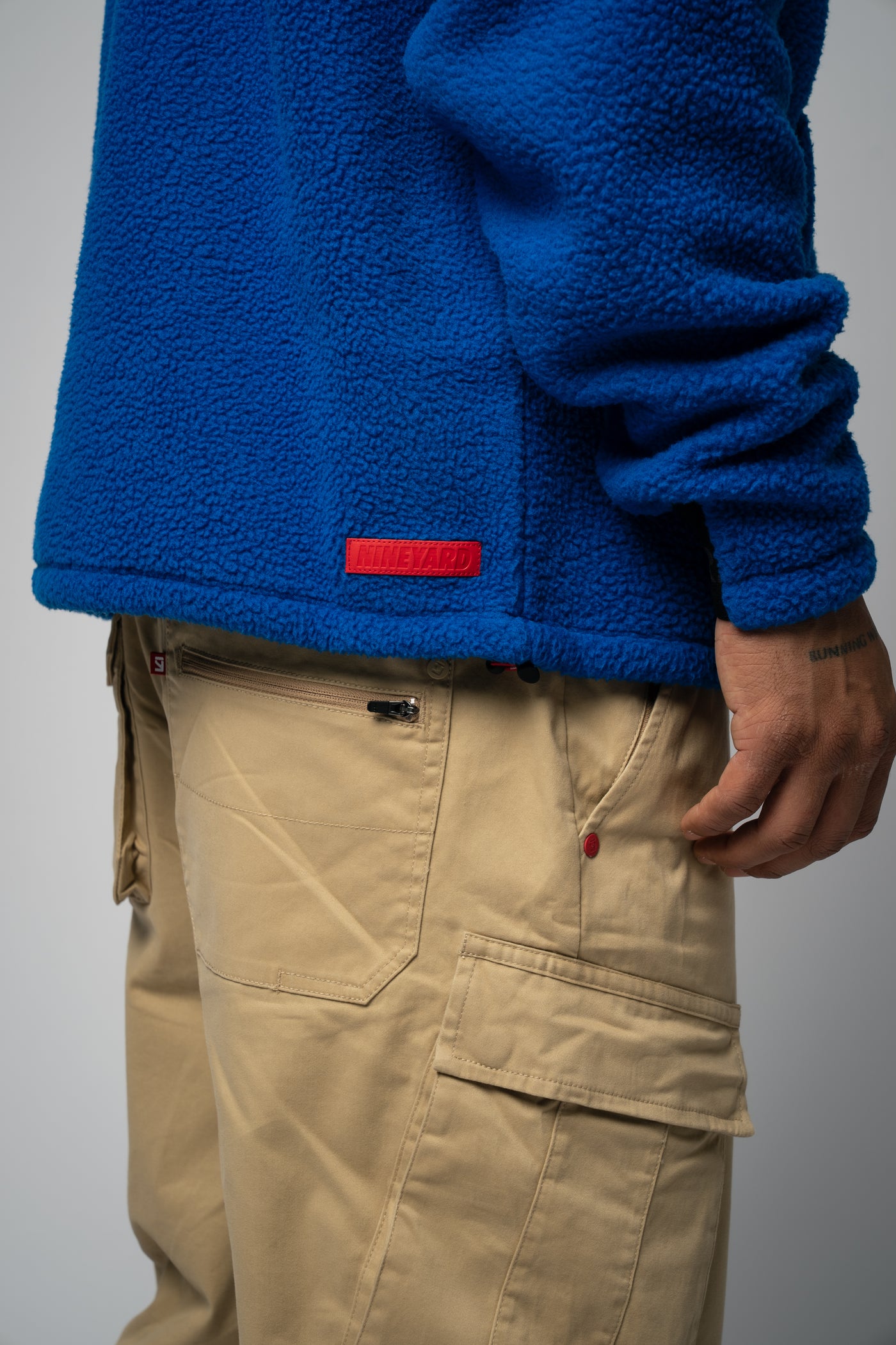 Sherpa Fleece Oversize Full Zip Jacket