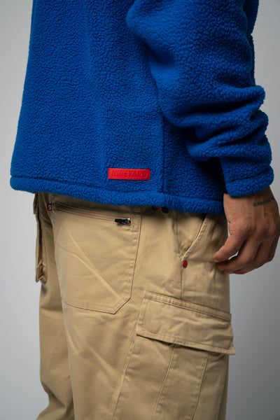 Sherpa Fleece Oversize Full Zip Jacket