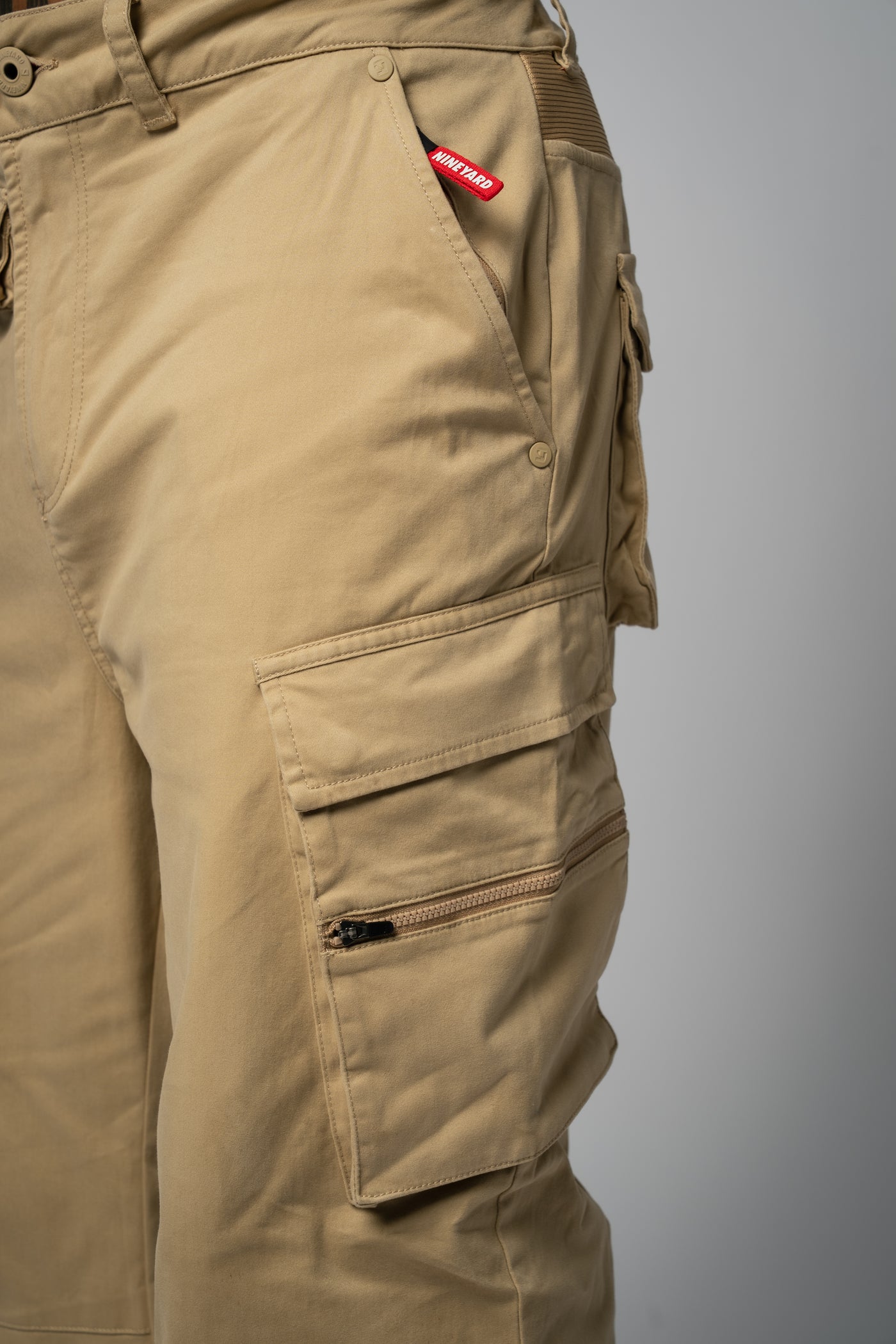 Desert Wide Cargo Pants beige