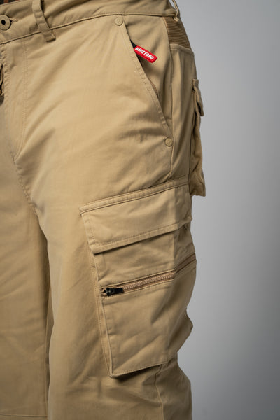 Desert Wide Cargo Pants beige
