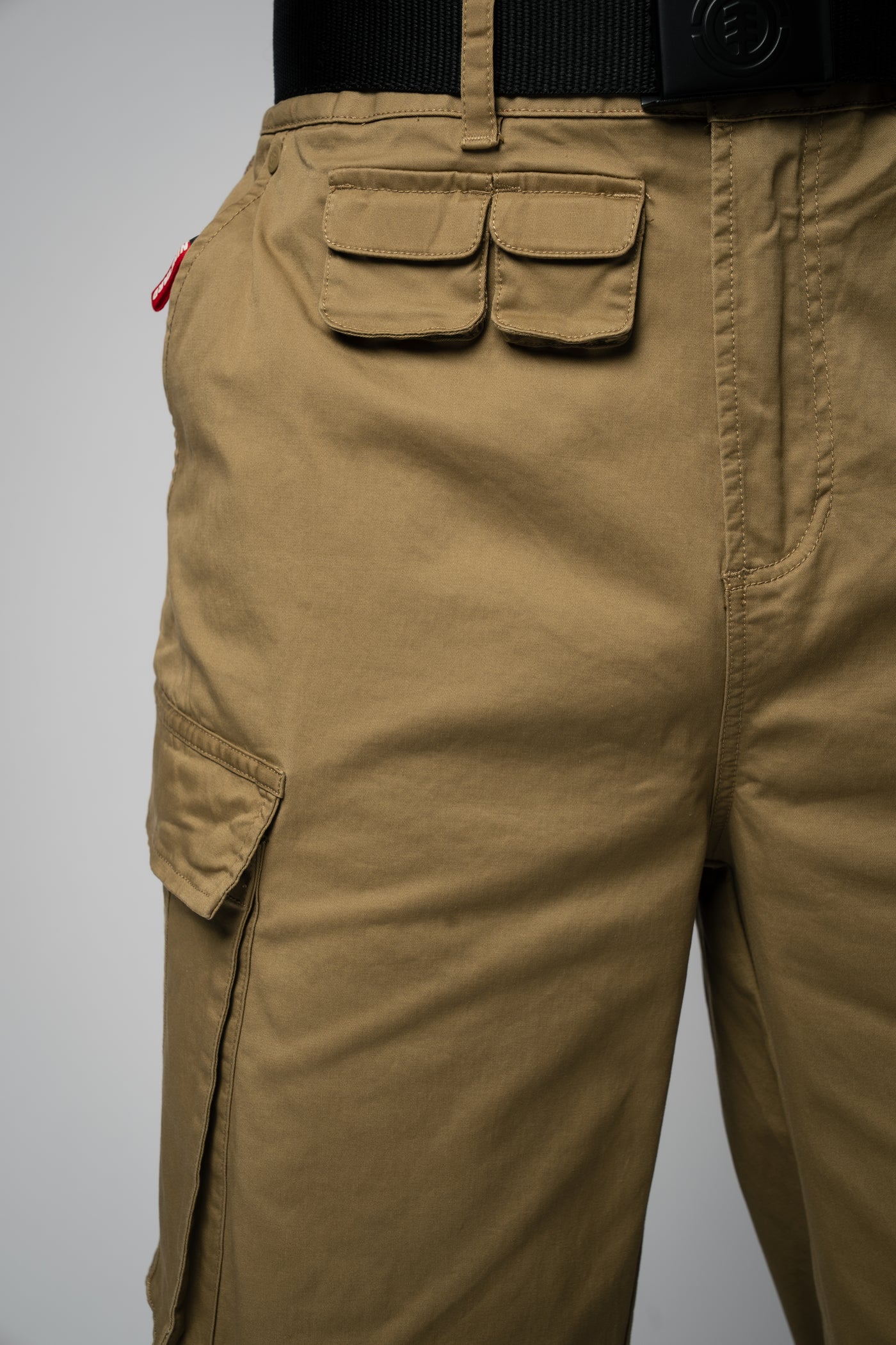 Desert Wide Cargo Pants dark sand