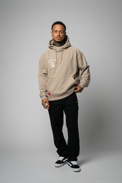 Desert Heavy Oversize Hoodie sand