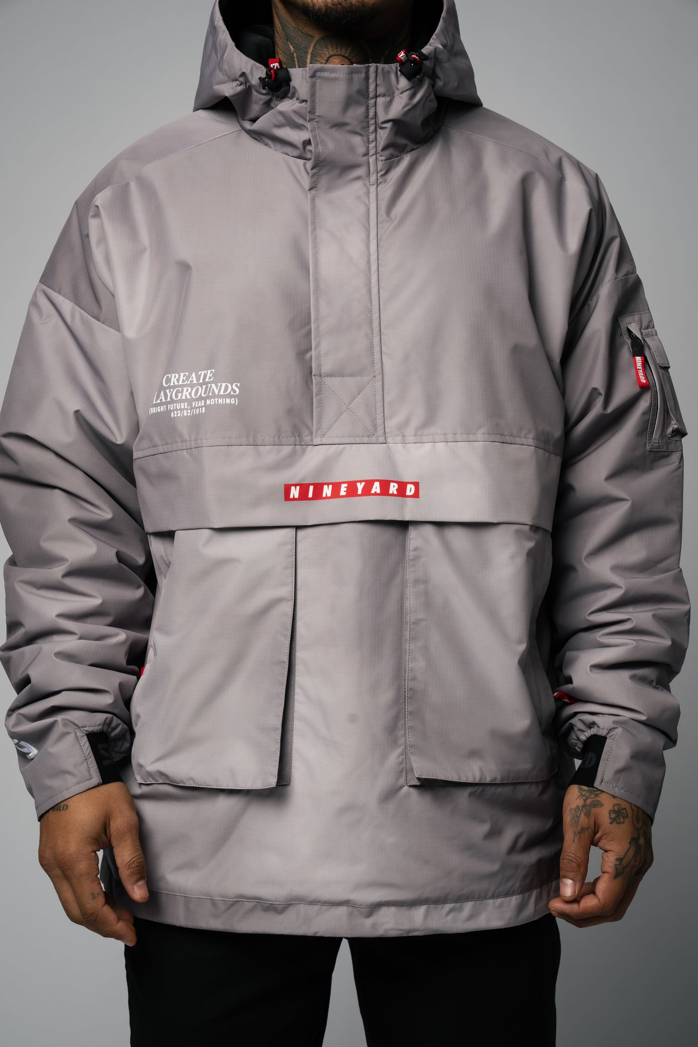 Pullover Jacket "Winter Grey"