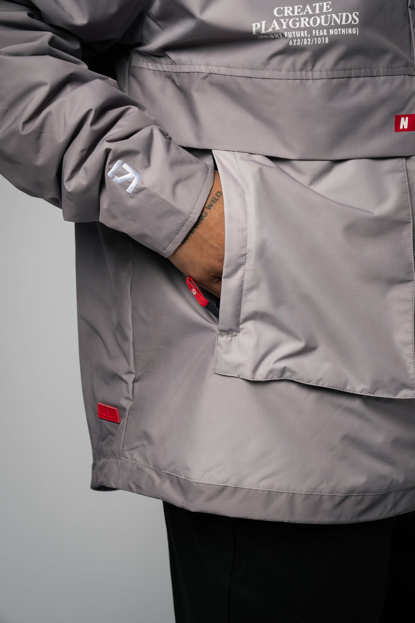 Pullover Jacket "Winter Grey"