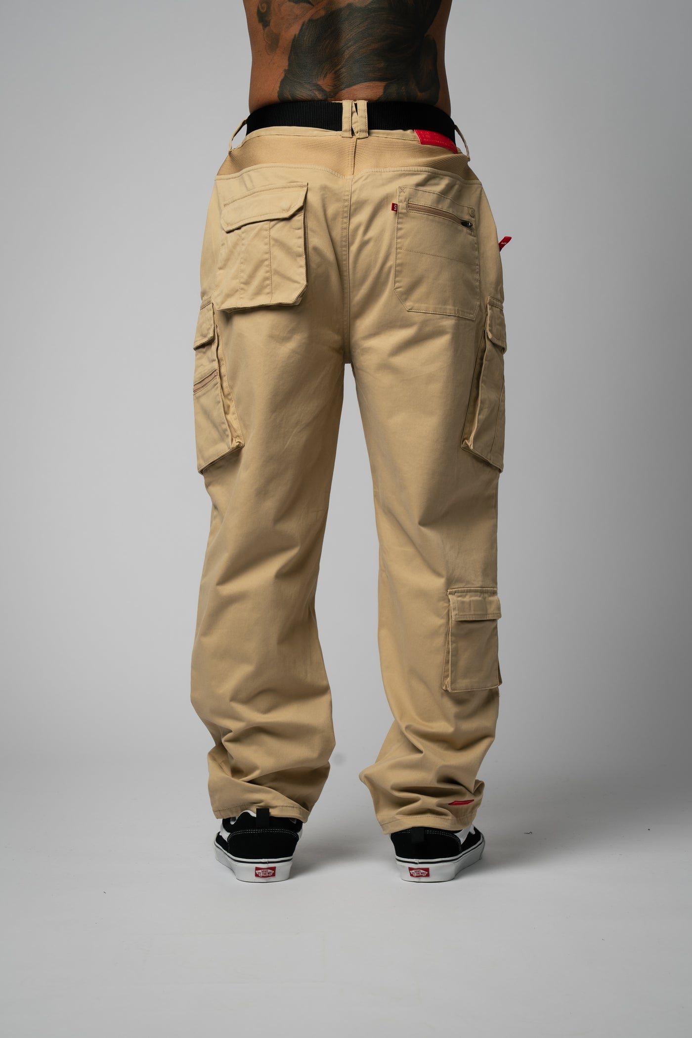 Desert Wide Cargo Pants beige