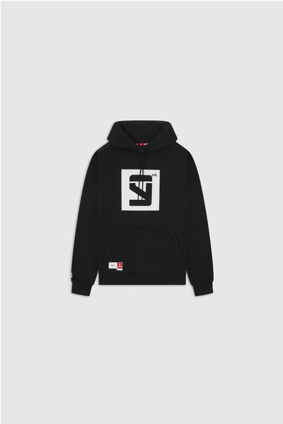 EDT. Oversize Hoodie black