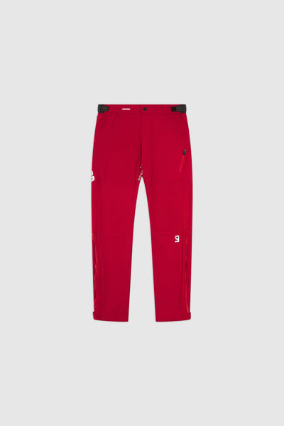 RAW Riding Pants Red- WITH LOGO