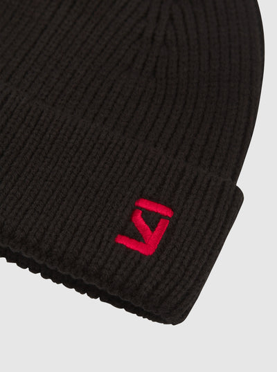 CORE. Knit Beanie "Logo Red"