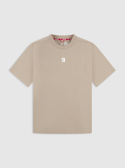 Desert Heavy Oversize T-Shirt used beige