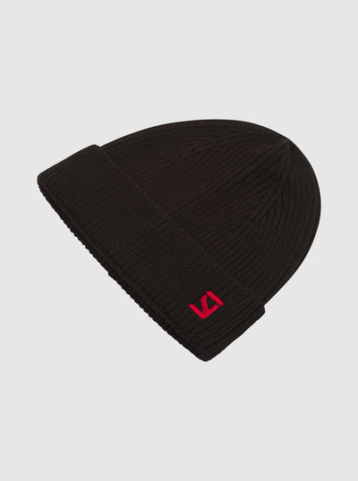 CORE. Knit Beanie "Logo Red"
