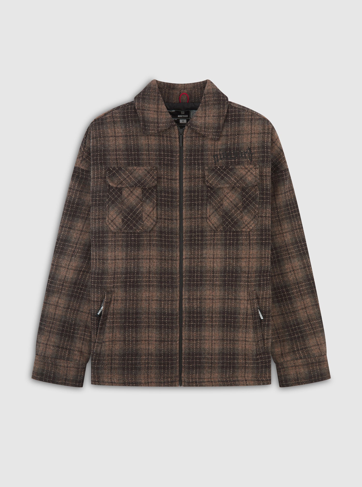 Flannel Full Zip Jacket