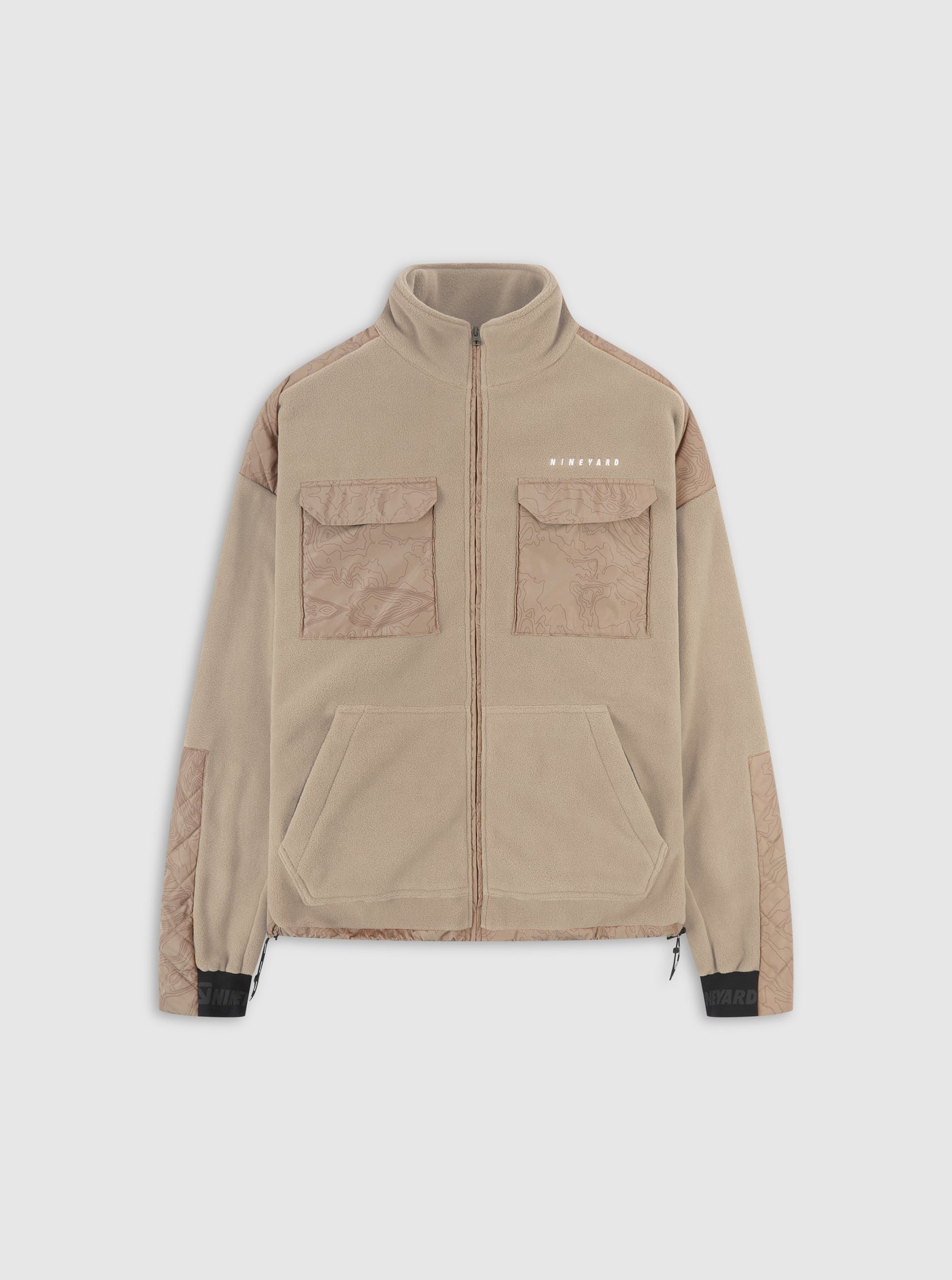 Desert Polar Fleece Jacket dark sand