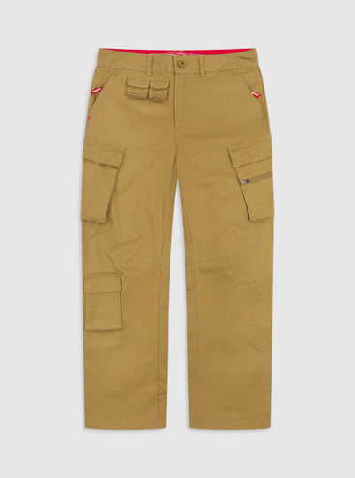 Desert Wide Cargo Pants dark sand