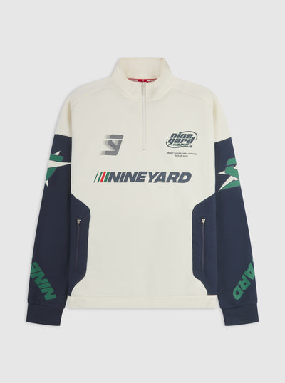 Race Half Zip Sweater bone