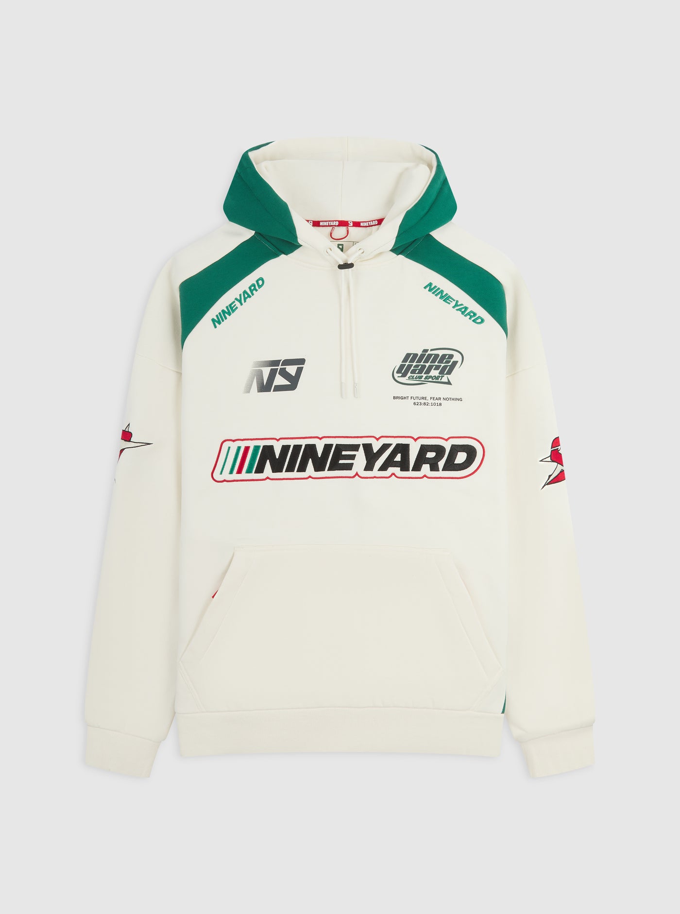Race Oversize Hoodie bone