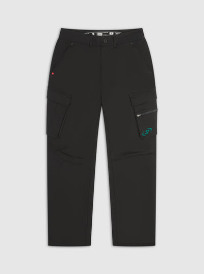 Race Wide Cargo Pants black