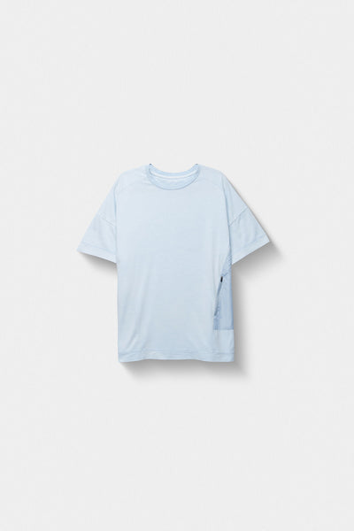 RAW Bamboo Jersey Tee pale blue