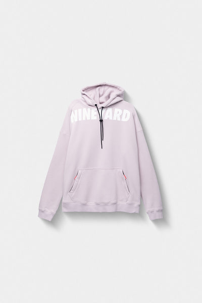 Oversize Race Hoodie used rose/white