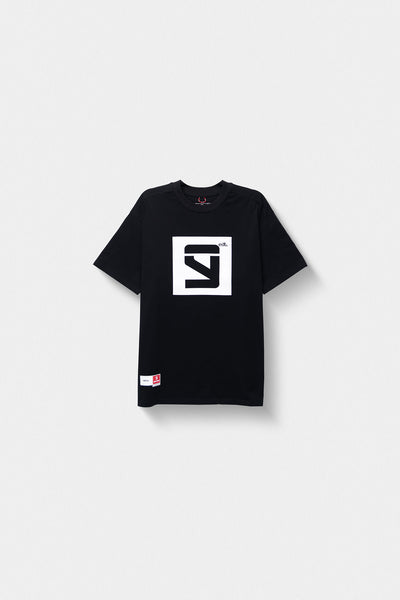 EDT. Oversize T-Shirt black/white