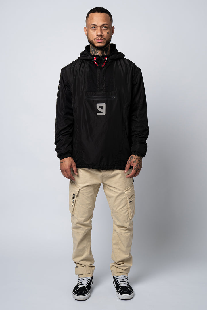 【WELLBEING EXPRESS】 Wrinkle Windbreaker / 追跡付 PR8410BI20507_50302_IQON_Perfo