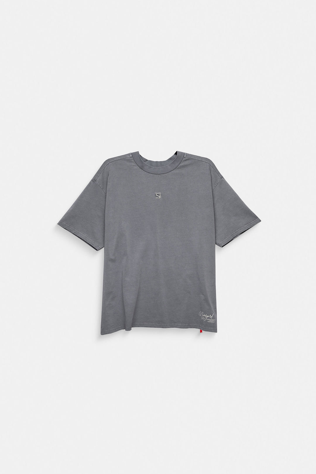 Tシャツ・カットソー AEAE STICKER TSHIRTS MELANGE GREY AE45SWTS006MNG Grey Mélange Cotton T-shirt SS25 25729618 | Zegna BE