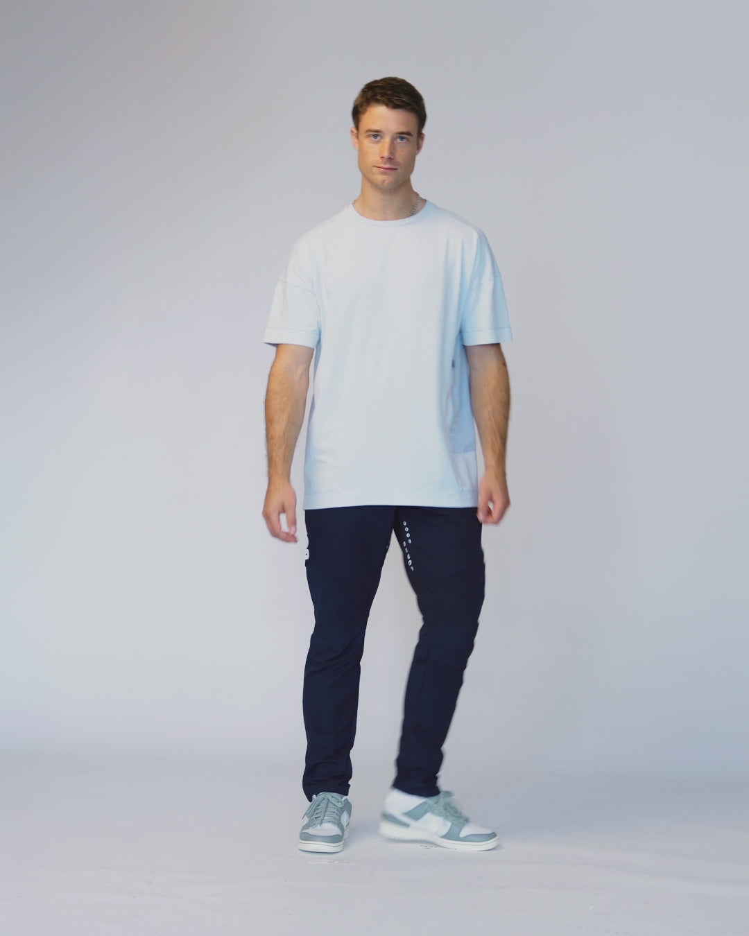 RAW Bamboo Jersey Tee pale blue