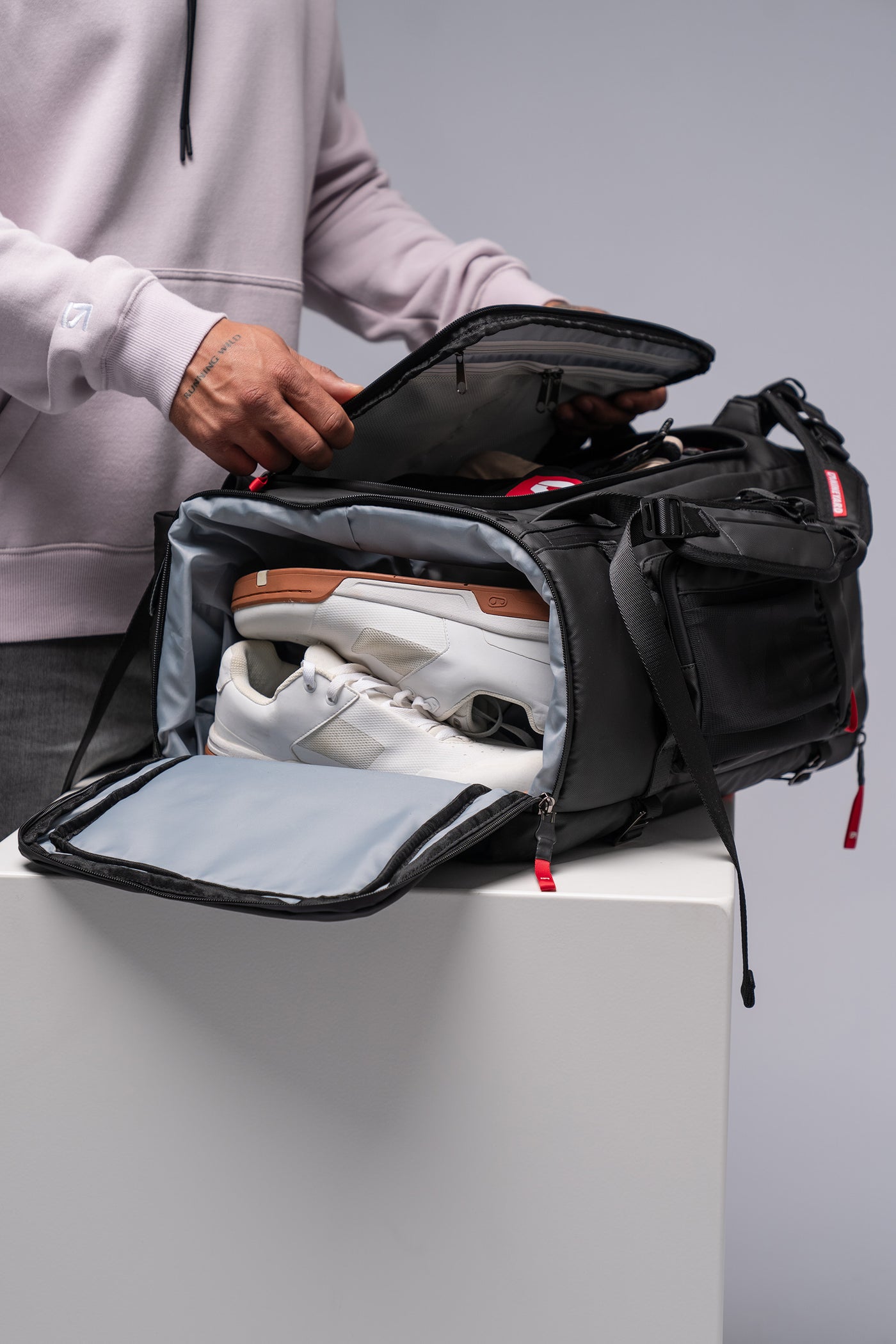 Athlon Pro Hybrid Backpack Duffel (50L)