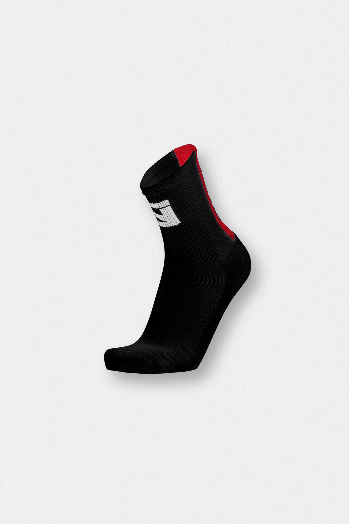RED. High Logo Socks