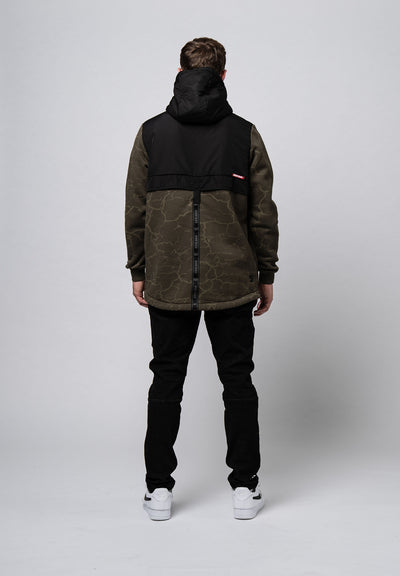 Hooded Half-Zip Jacket